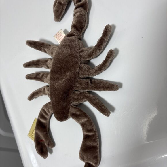 Ty Beanie Baby Stinger the Scorpion RETIRED DOB September 29, 1997 MWMT - Picture 5 of 7